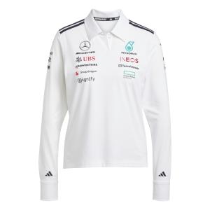 jx0758-women-s-long-sleeved-polo-shirt-adidas-mercedes-amg-petronas-formula-one-team-white-black