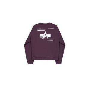 146304-719-printed-sweatshirt-on-the-back-alpha-industries-logo-plum