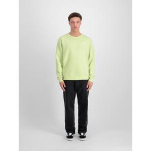 188307-722-sweatshirt-with-small-logo-alpha-industries-basic-arctic-lime