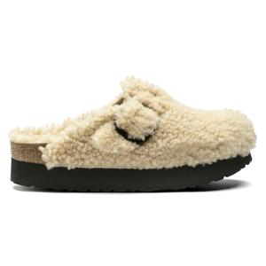 1017677-women-s-clogs-birkenstock-boston-big-buckle-platform-fur-teddy-eggshell