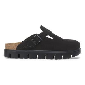 1028317-women-s-clogs-birkenstock-boston-chunky-suede-leather-black-black