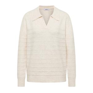 303454-16835-women-s-polo-shirt-cecil-cosy-style-oat-milk-beige-blend