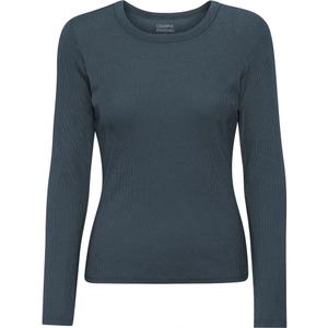 cs2055-petrolblue-women-s-long-sleeve-ribbed-t-shirt-colorful-standard-organic-petrol-blue