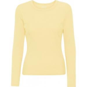 cs2055-softyellow-women-s-long-sleeve-ribbed-t-shirt-colorful-standard-organic-soft-yellow