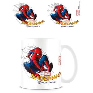 5050574246149-mug-educa-borras-marvel-spiderman-home-coming-white-315-ml