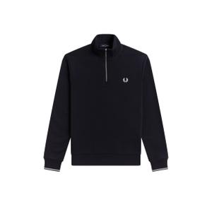 fpm3574-608-sweatshirt-with-half-zip-closure-fred-perry-608-navy