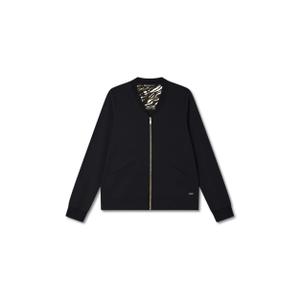 s25wsls3-nan103-women-s-full-zip-sweatshirt-with-ribbed-collar-freddy-black-zebra-animalier