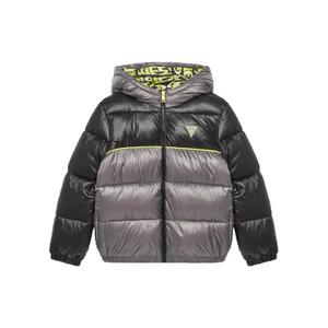 l5yl00-wegy0-fjb9-children-s-hooded-long-sleeve-puffer-jacket-guess-black-grey-combo