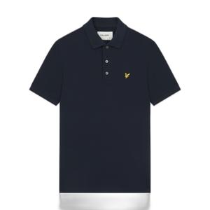 sp400vog-z271-plain-polo-shirt-lyle-scott-dark-navy