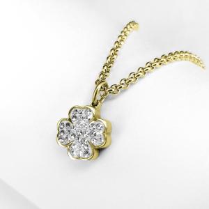 pt-pe-01-mc-gp-xx-01-clover-pendant-for-necklace-with-stones-for-women-ponytail-co-gold-one-size