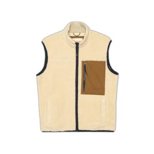 7833-offwhite-short-teddy-vest-with-contrasting-chest-pocket-revolution-offwhite