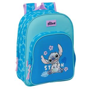 8412688569960-adaptable-backpack-safta-disney-stitch-hawaii-blue-26x11x34-cm
