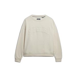 w2012334a-8ml-sweatshirt-woman-superdry-athletic-tonal-applique-crew-off-white-desert-bone