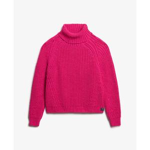 w6110397a-b9l-loose-fitting-turtleneck-sweater-for-women-superdry-extra-magenta-rose-marbled
