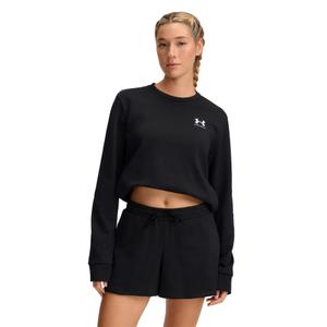 1389659-001-sweatshirt-woman-under-armour-rival-terry-black-white