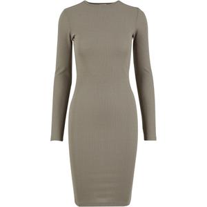 tb1340-18328-women-s-tight-dress-urban-classics-rib-pale-olive
