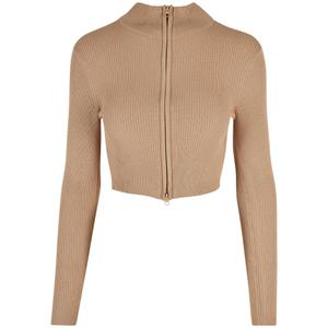 tb5089-03738-women-s-ribbed-knit-short-zip-cardigan-urban-classics-beige