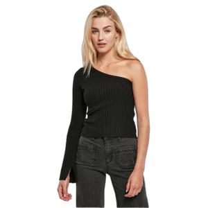 tb5441-00007-sweater-court-ribbed-knit-one-sleeve-woman-urban-classics-black
